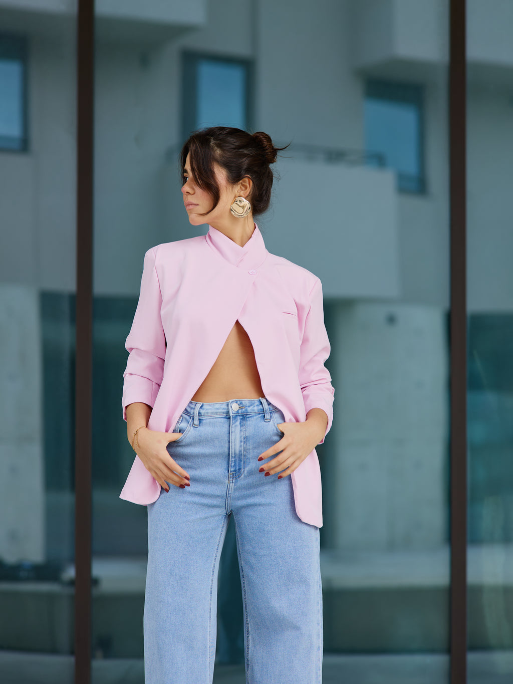 Blazer Trespasse Rosa