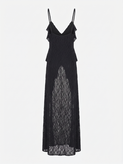 Bata Boho Chic Renda Preto