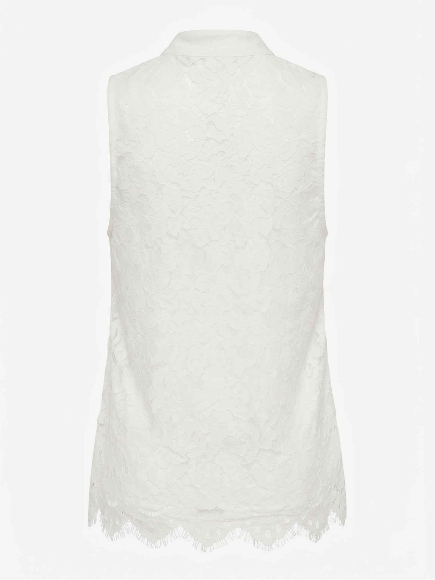 Top Halter Renda Branco