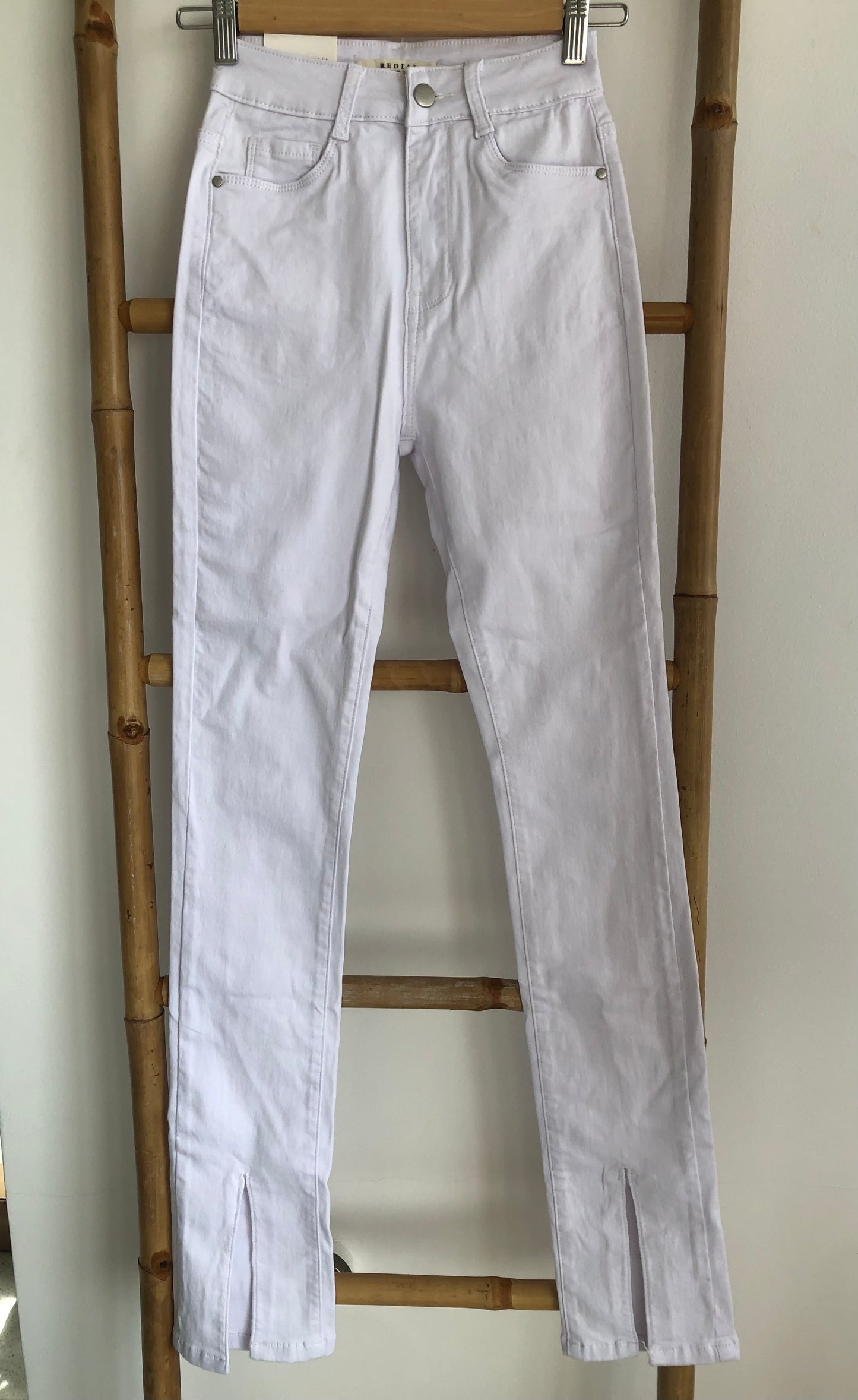 Calças White skinny