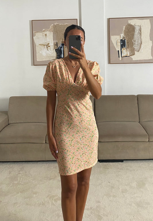 Orange Lilly Dress