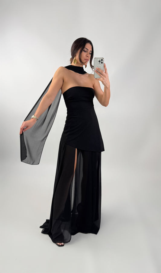 Vestido Sophie (Lenço Incluído)