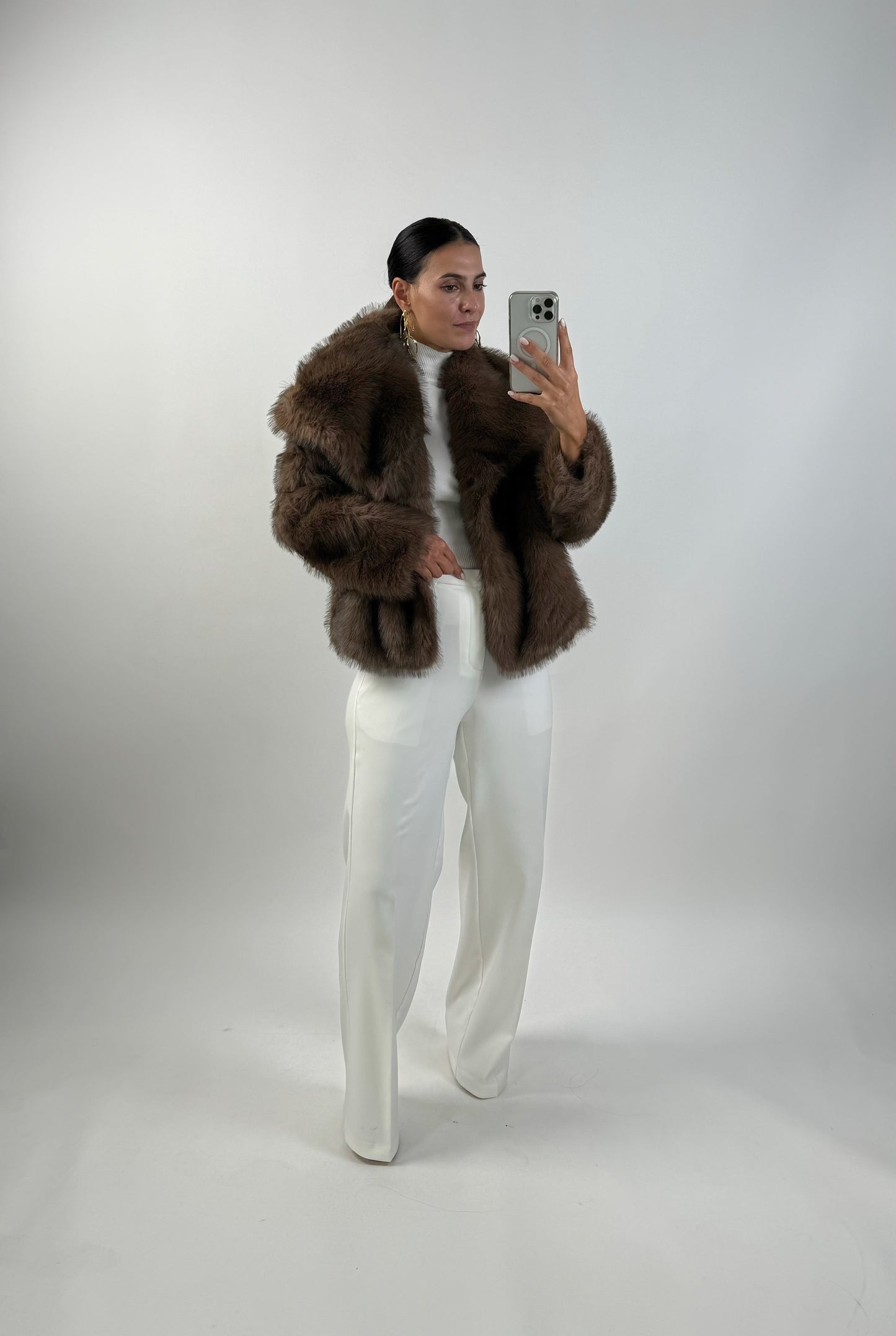 Brown Fur Coat