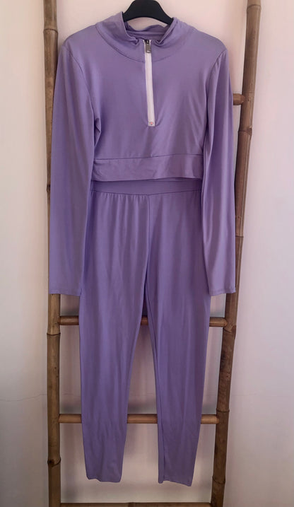 Lavender Zipper Set