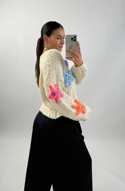 Flowers Sweater