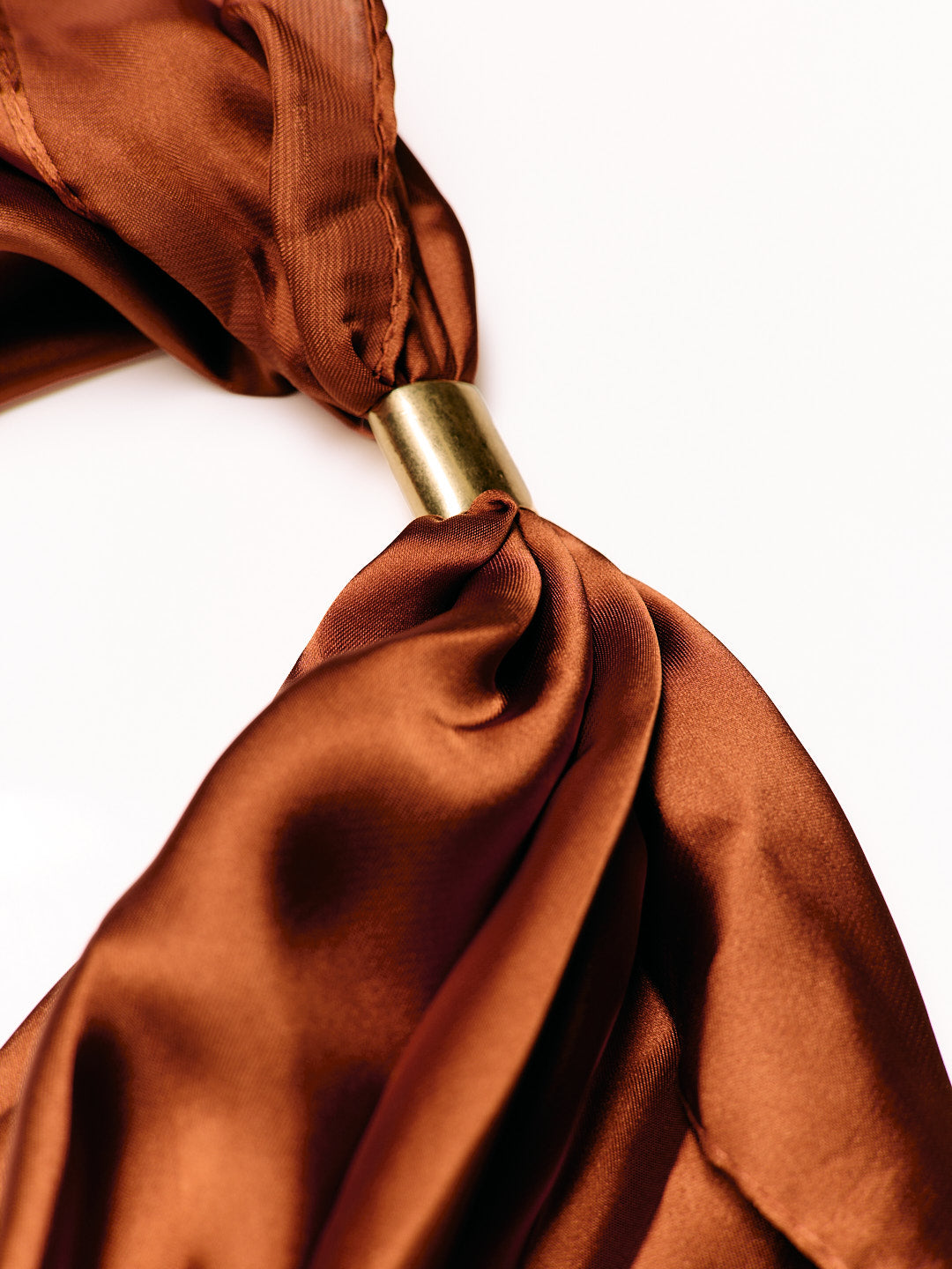 Colar Lenço Terracota