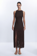 Vestido Franjas