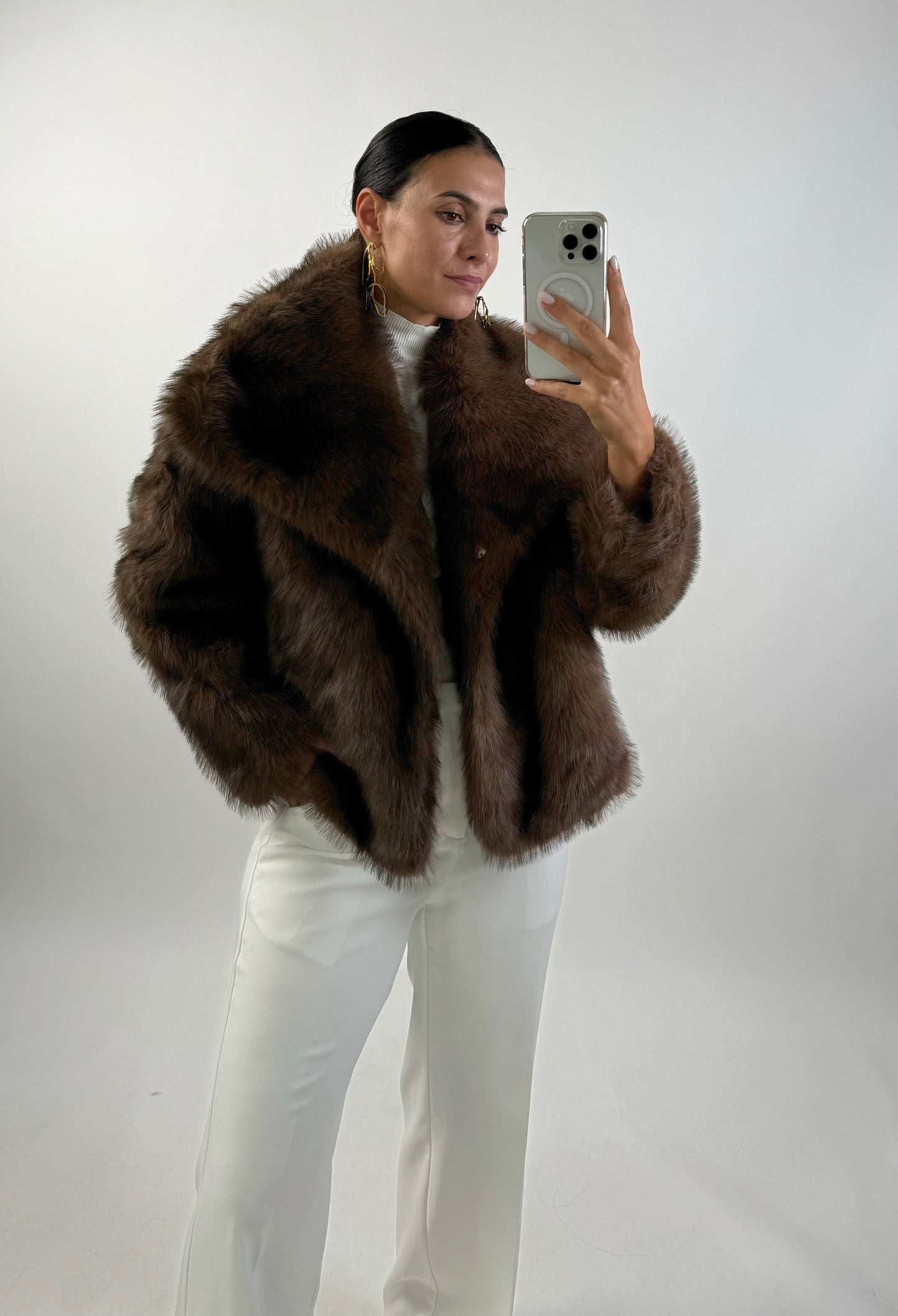 Brown Fur Coat