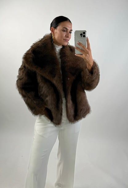 Brown Fur Coat