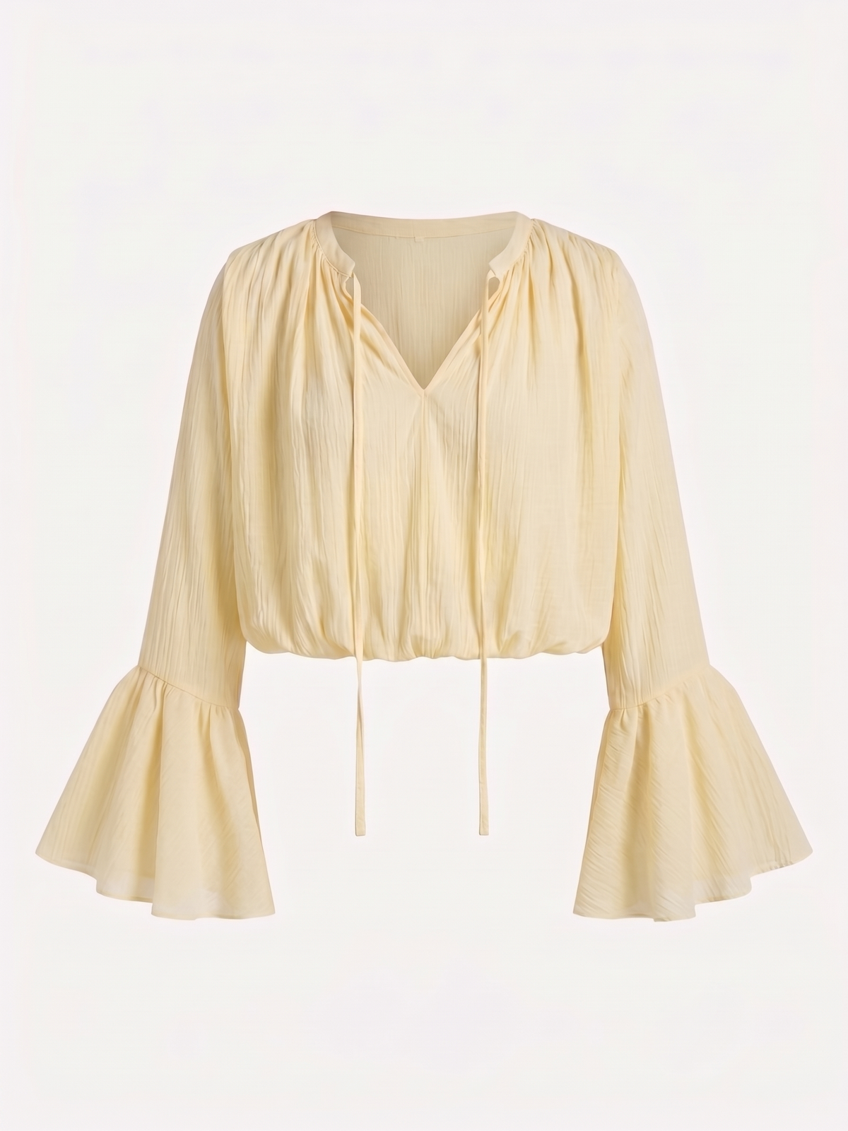 Blusa Manga Flare Yellow Butter
