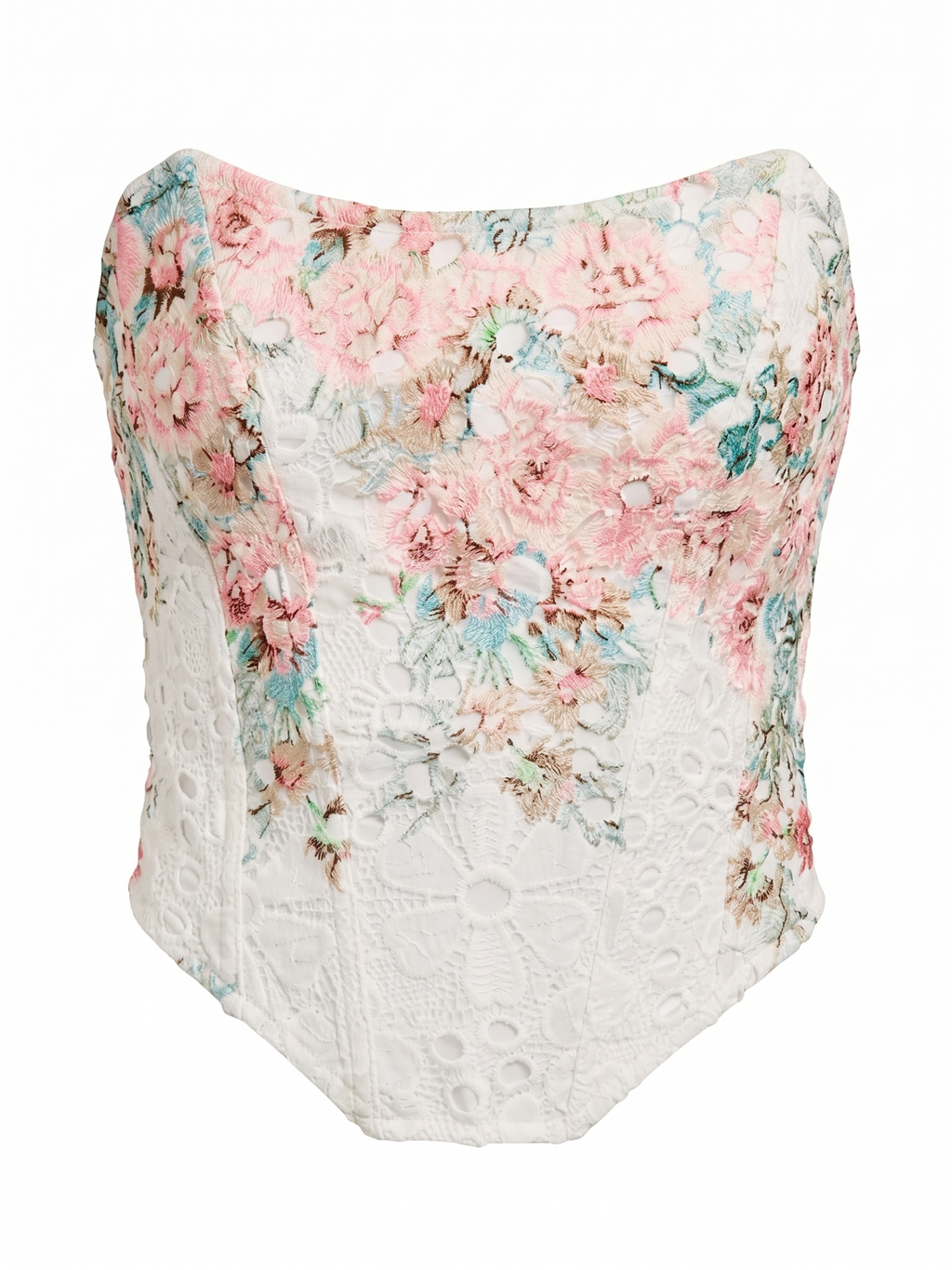 Corpete Renda Broderie