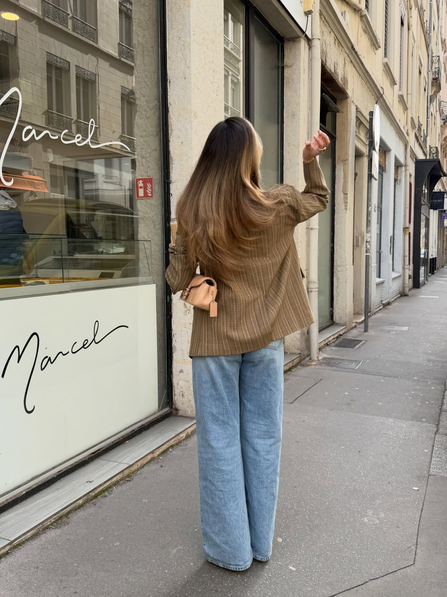 Blazer Assimétrico Xadrez