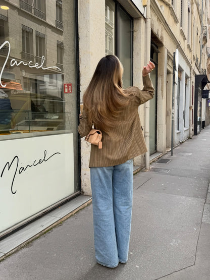 Blazer Assimétrico Xadrez