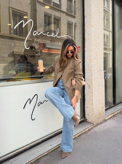 Blazer Assimétrico Xadrez