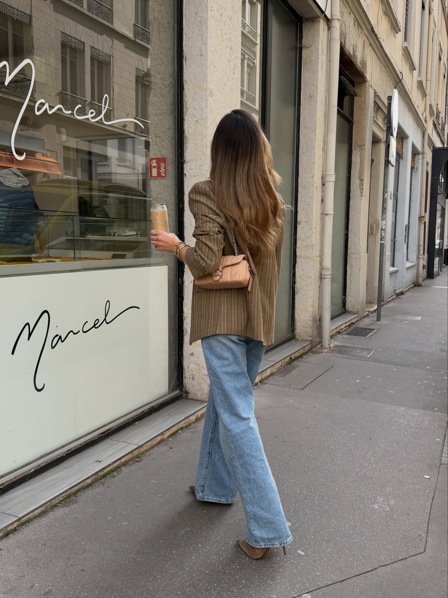 Blazer Assimétrico Xadrez