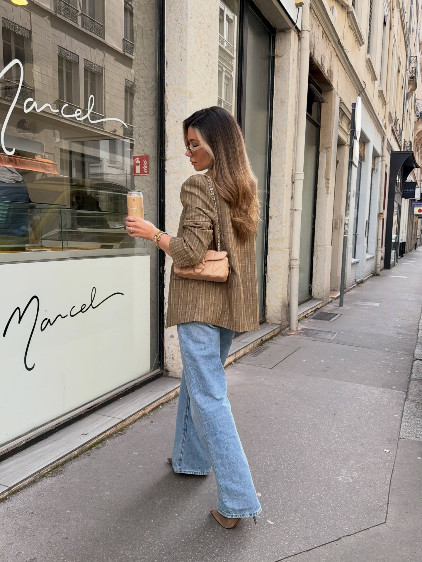 Blazer Assimétrico Xadrez