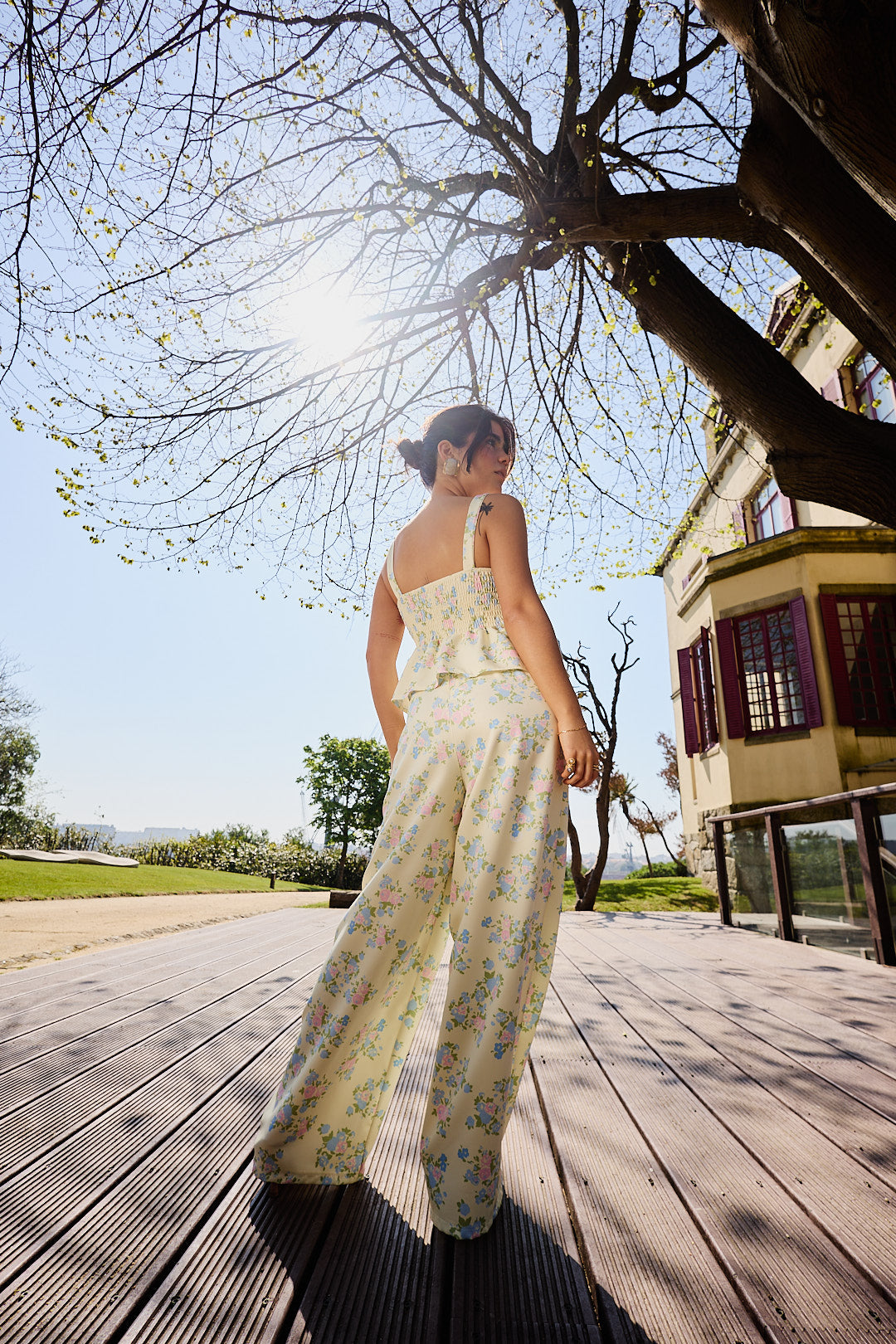 Zestaw żółtych kwiatów