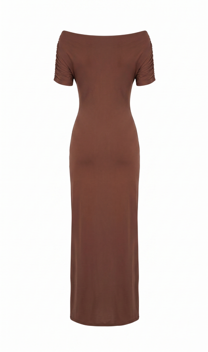 Robe longue en lycra
