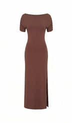 Robe longue en lycra