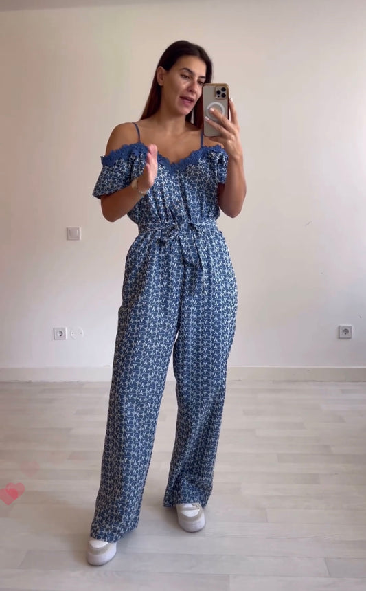 English Embroidered Jumpsuit