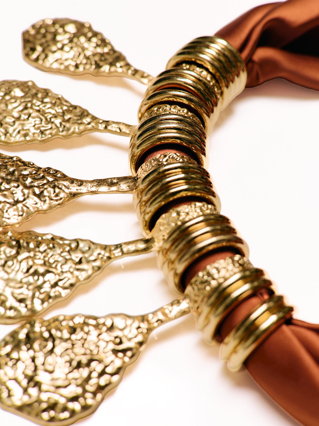 Colar Lenço Terracota