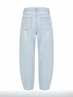 Calças Balloon Denim Clara
