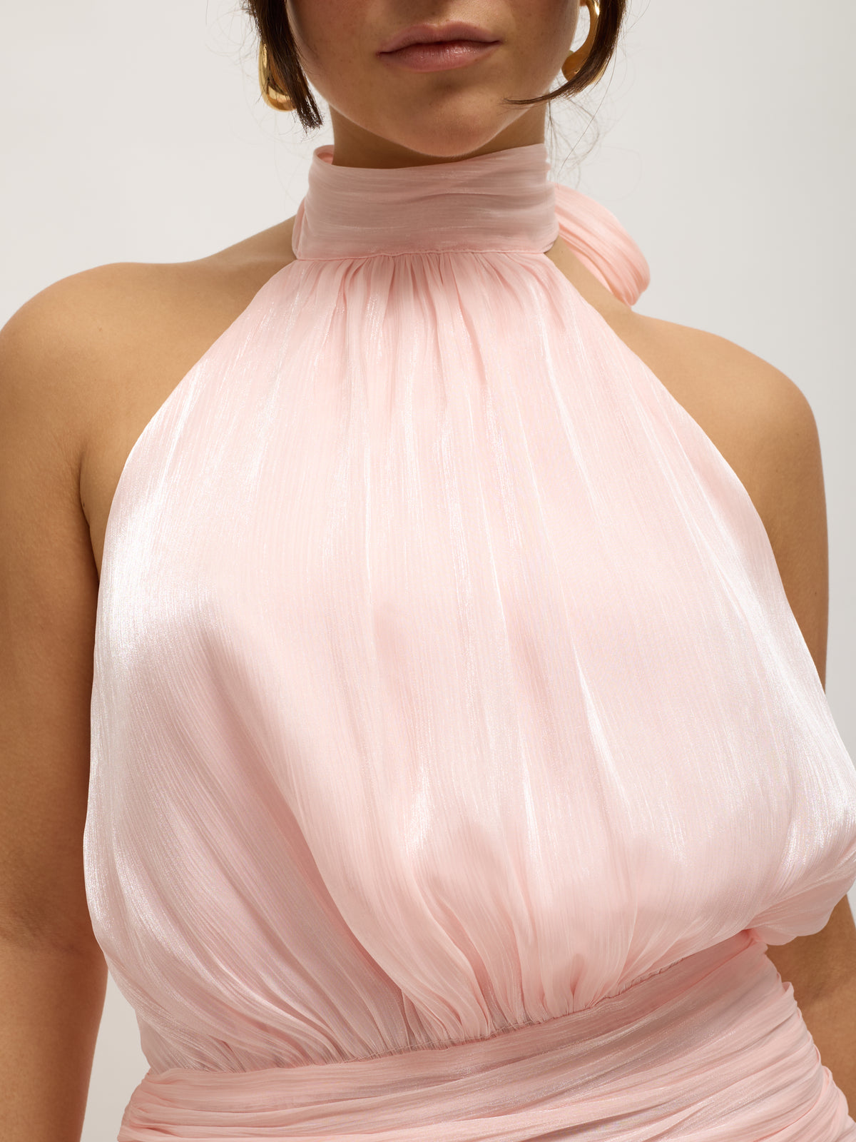 Vestido Organza Rosa