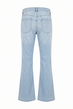 Light Denim Flare Pants