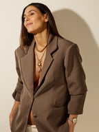 Blazer Oversize Toffee