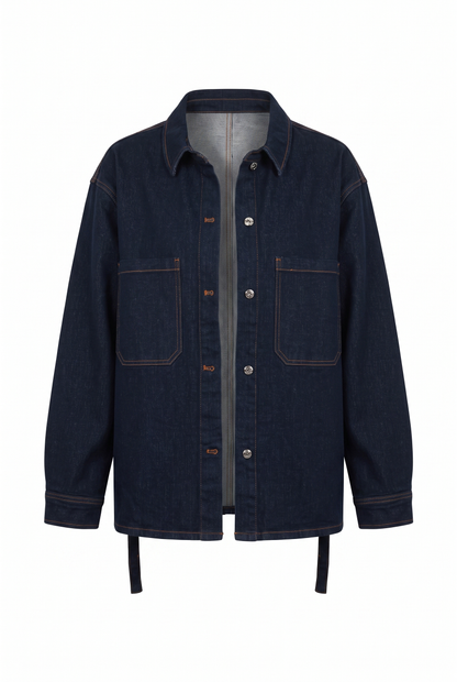 Camisa Oversize Ganga Escura