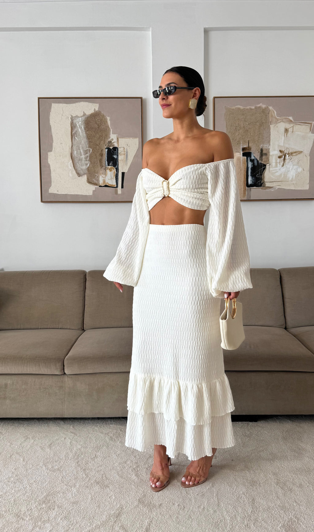 Ensemble beige pour bébé