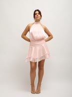 Vestido Organza Rosa