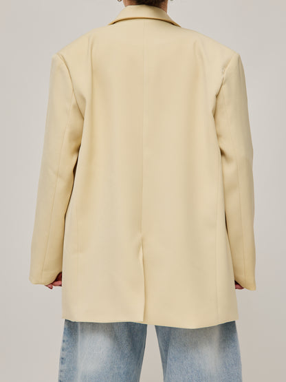Blazer Oversize Yellow Butter