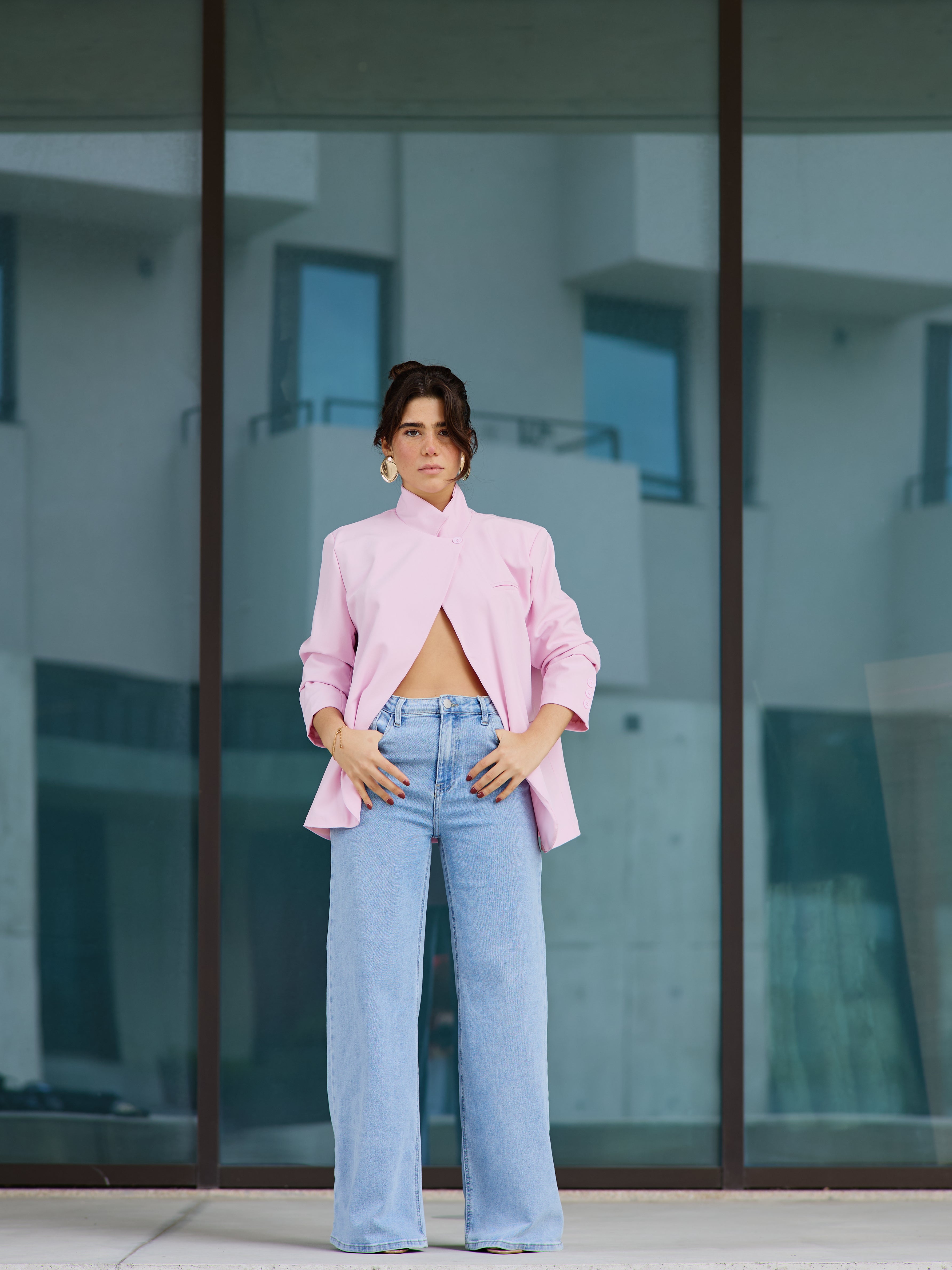 Blazer Trespasse Rosa