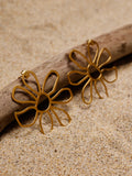 Boucles d'oreilles Rose