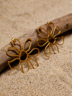 Boucles d'oreilles Rose