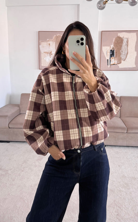 Bomber Checkered