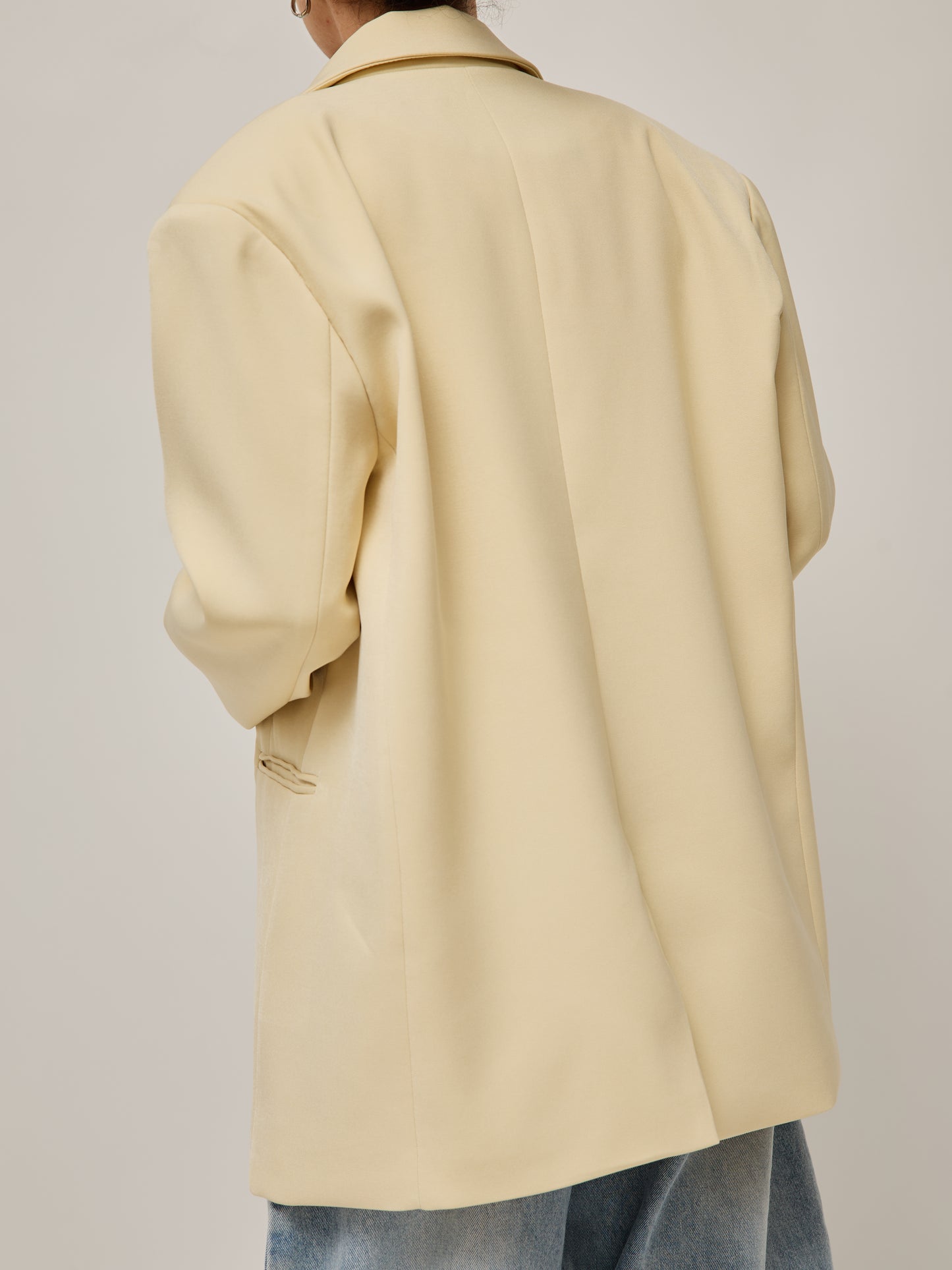 Blazer Oversize Yellow Butter