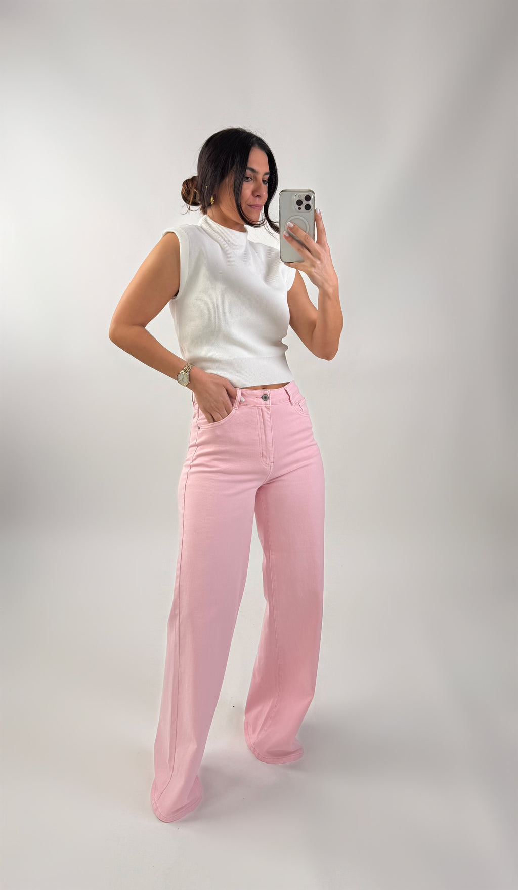 Jeans Wide Leg Denim Colors
