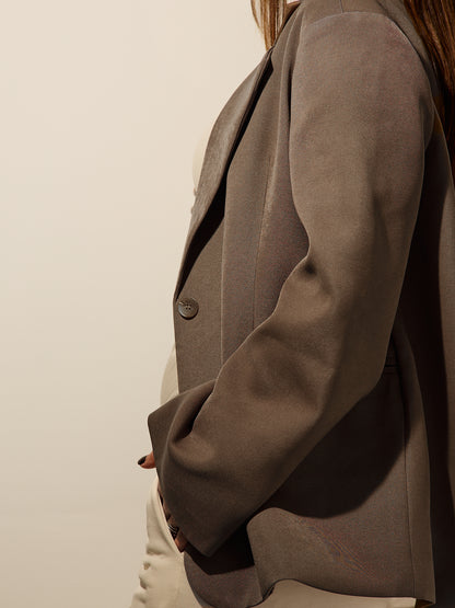 Блейзер оверсайз іриски