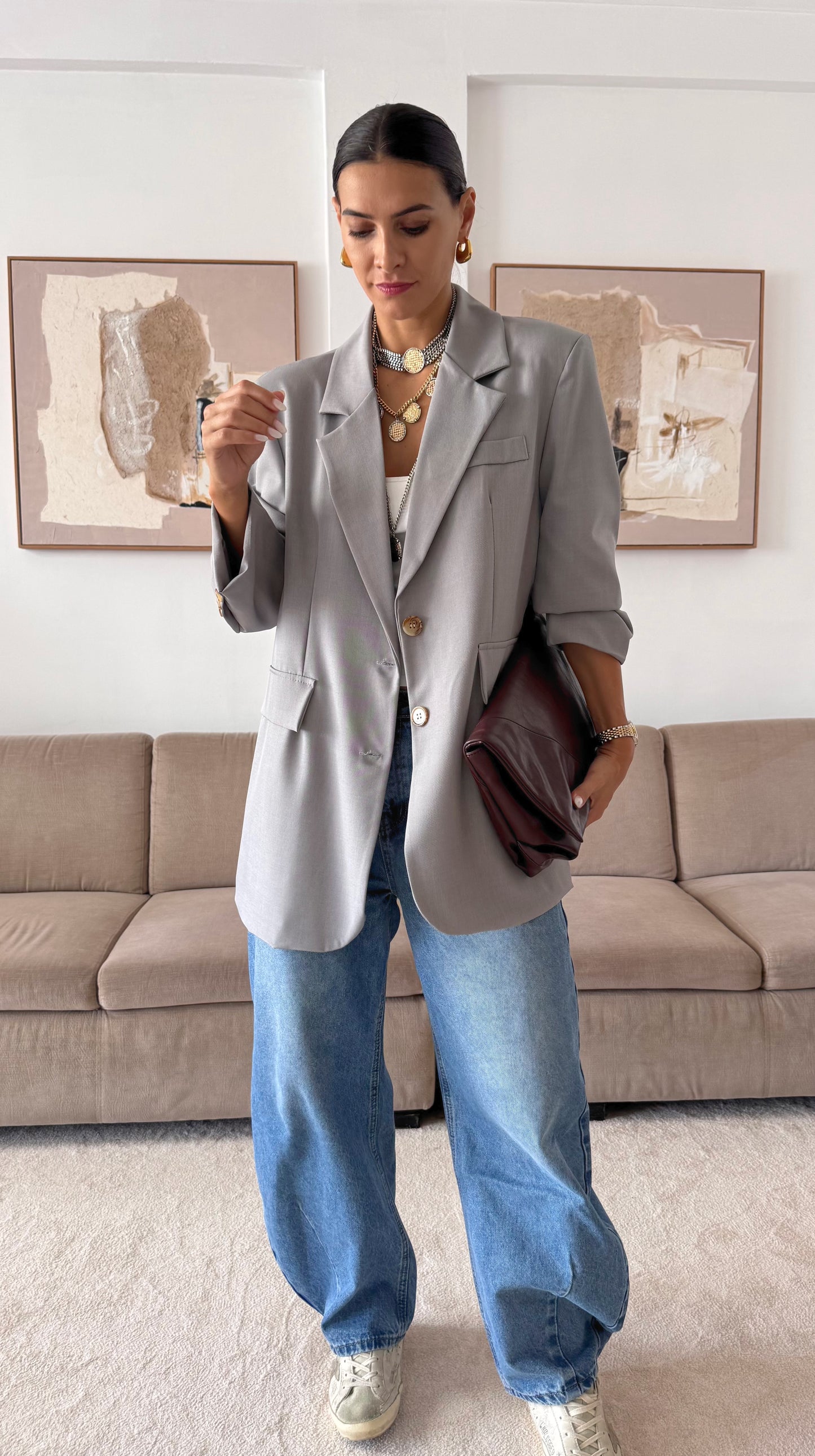 Marynarka Oversize