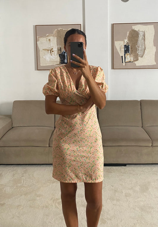 Orange Lilly Dress
