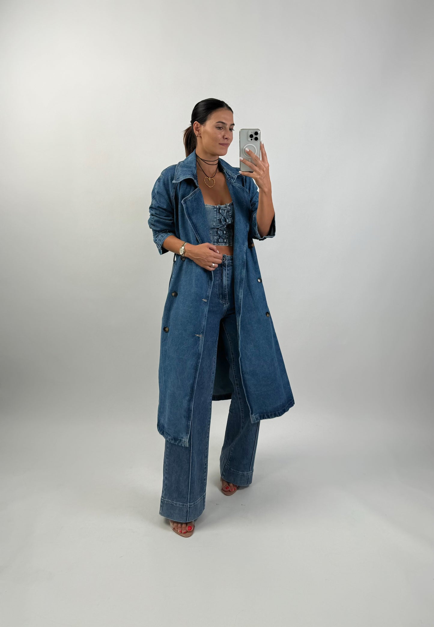 Gabardina Denim