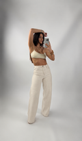 Jeans Full Length Bege
