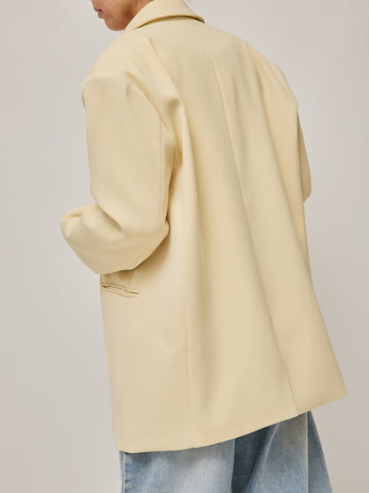 Blazer Oversize Yellow Butter