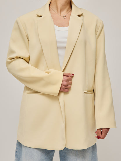 Blazer Oversize Yellow Butter