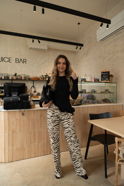 Camisola Aros Estruturais Preto