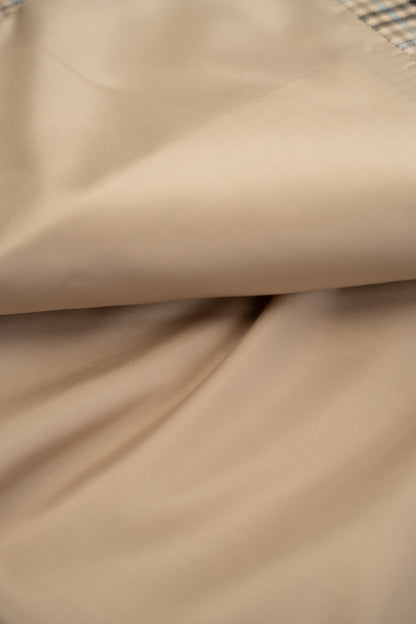 Oversize'owa marynarka w kratę