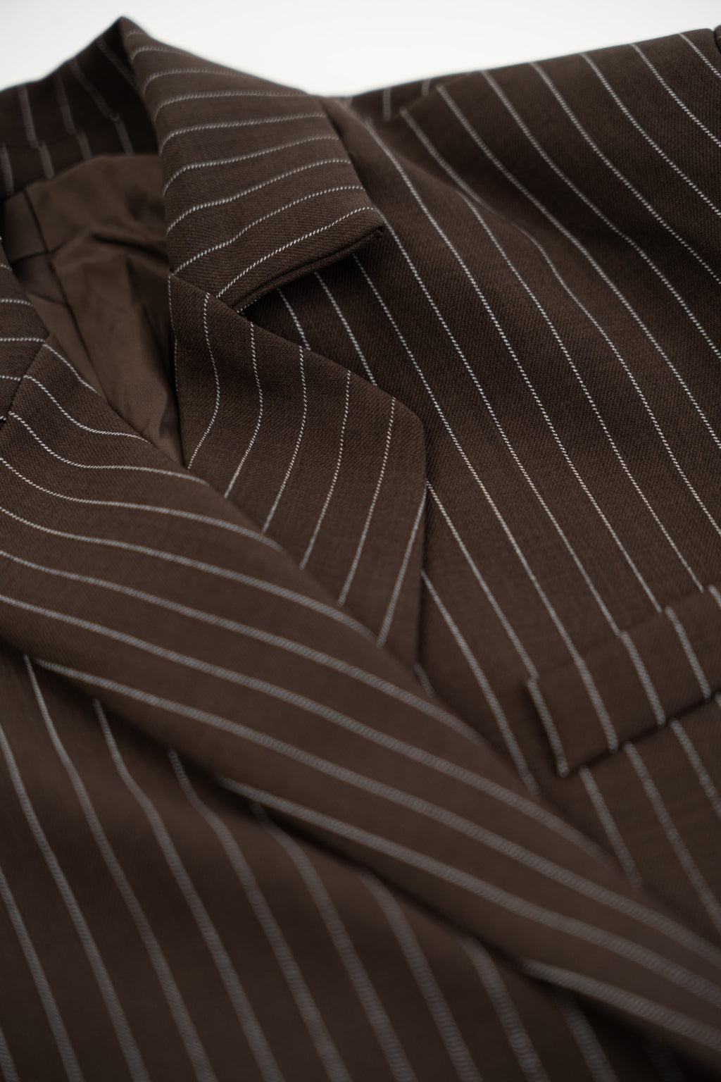 Blazer Oversize Risca Diplomática Chocolate