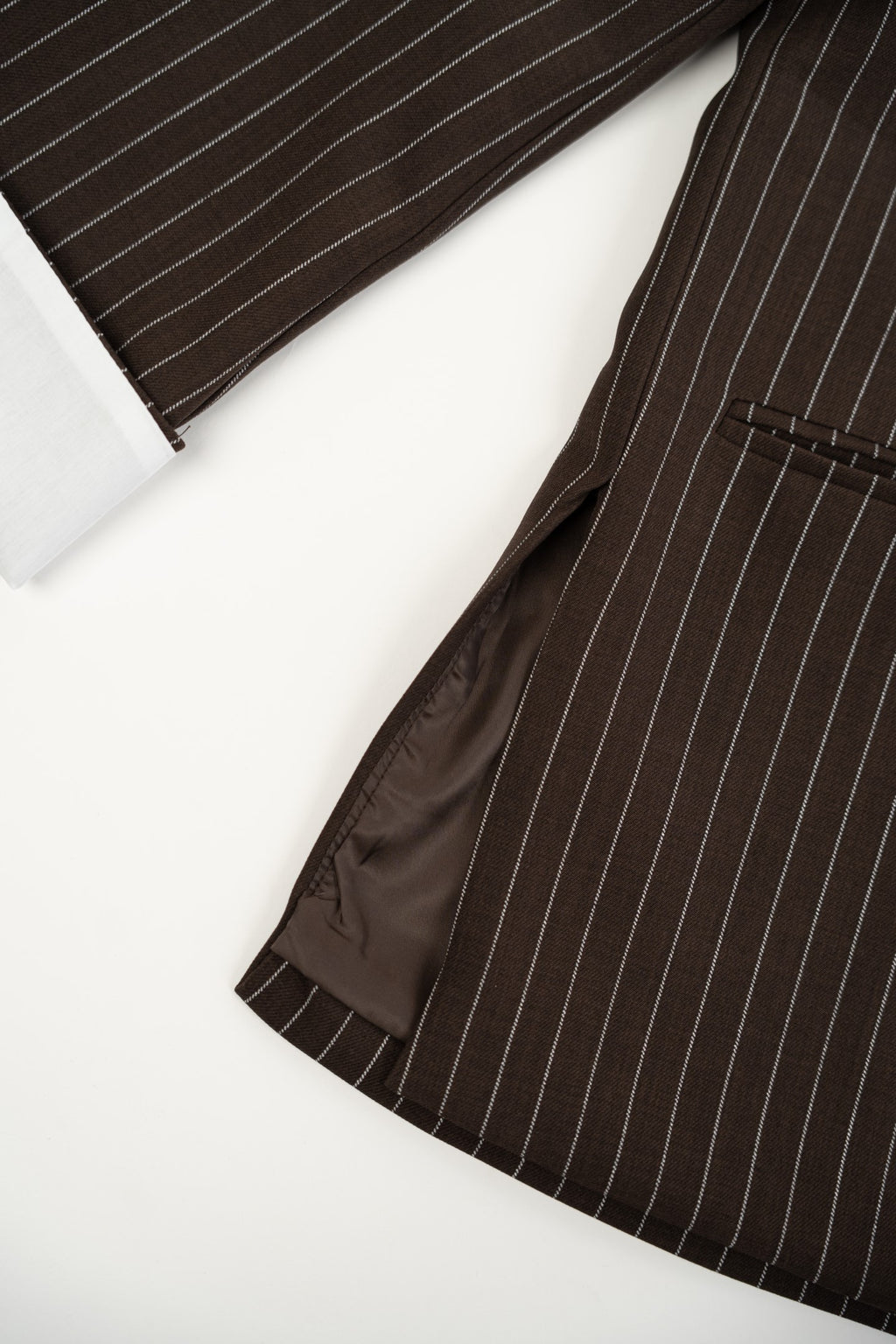 Blazer Oversize Risca Diplomática Chocolate